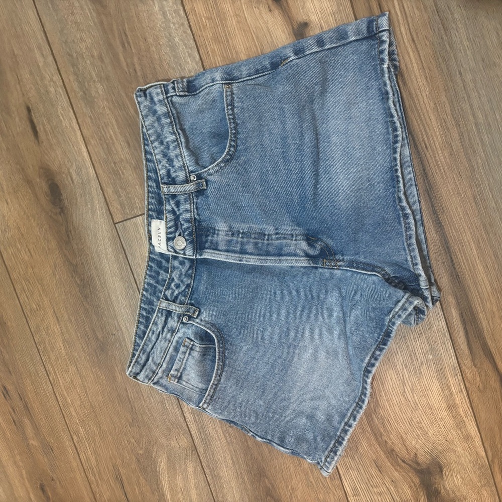 PacSun Blue Jean Shorts Distressed Denim Casual